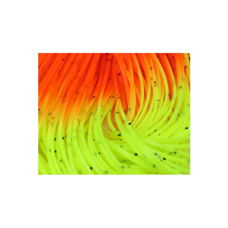 Hareline Crazy Legs Tipped||386 Yellow Chart/ Fluor Orange||320 Root Beer/Orange||298 Black/Purple||11 Black/Yellow Chartreuse||16 Black/Red||385 Yellow Chart/Green Chartreuse||131 Fluor Fuchsia/Purple||385 Yellow/Gold Black Flake||9 Black/Blue||5 Aqua/Fl