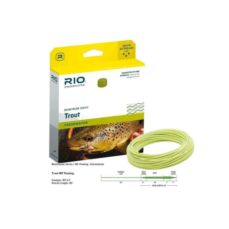 Rio Mainstream Trout WF|WF4F|WF5F|WF6F|WF7F|WF8F|WF3F|Float|Lemon Green