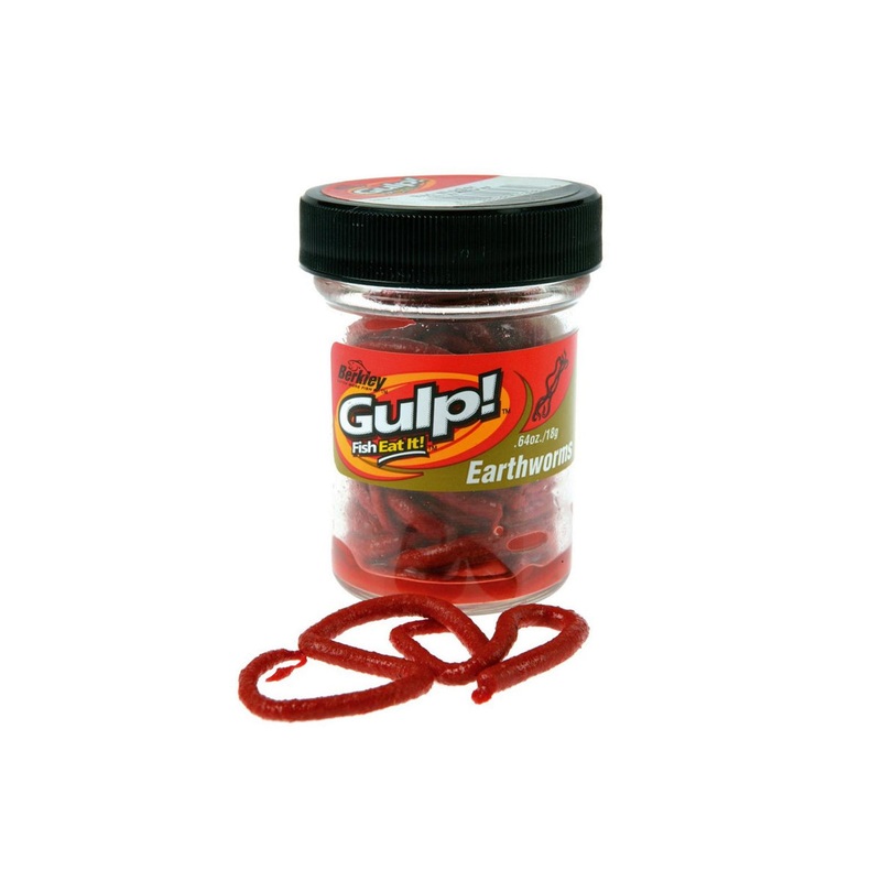 Berkley Gulp Earthworm|Red Wiggler|Earthworm Brown