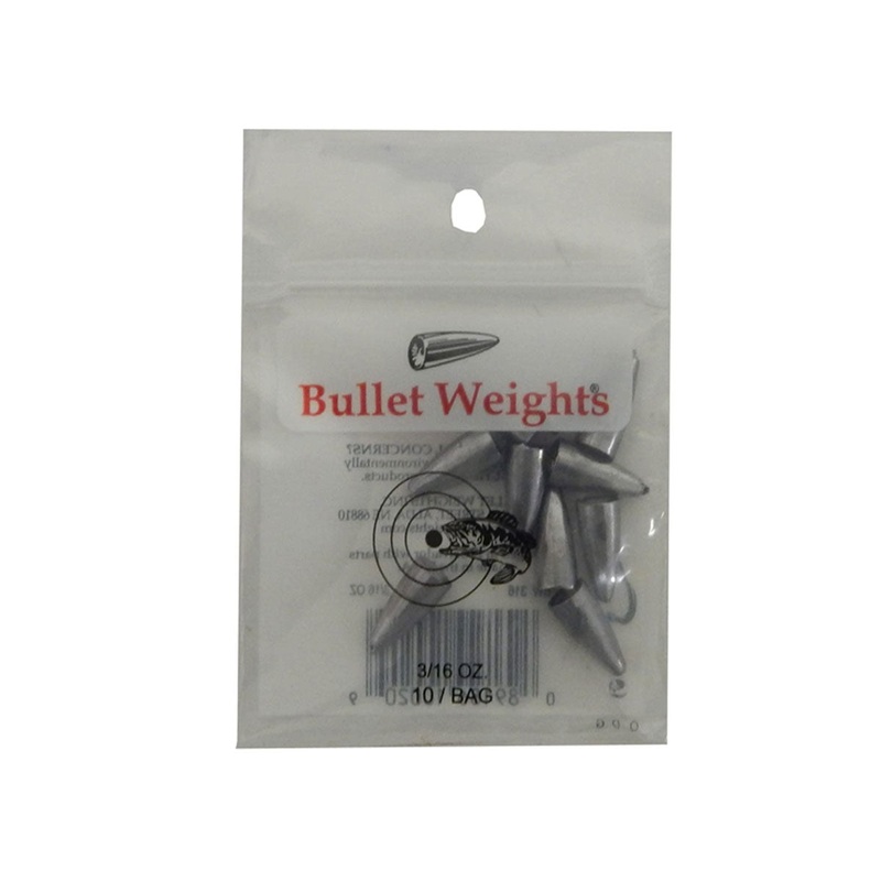 Worm Weights||0 -1/16 OZ||1 – 1/8||2 – 3/16||3 – 1/4||3.5 – 5/16||4 – 3/8||5 – 1/2