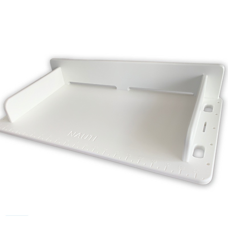 Nauti Rigging Table 20×44 XL|White|Black|Seafoam