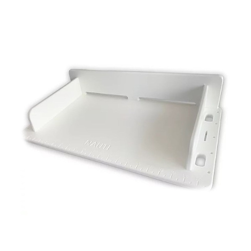 Nauti Rigging Table 20×44 XL|White|Black|Seafoam