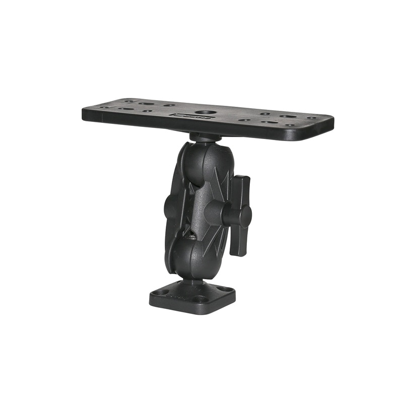 Scotty 163 1-1/2 Inch Ball Mounting System with Large Fish Finder Mounting Plate