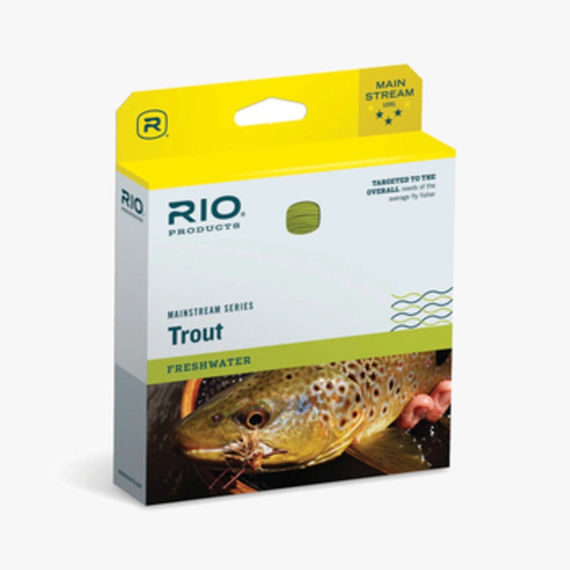 Rio Mainstream Trout Sink|3 – 4 ips (Brown)|6 – 7 ips (Black)|WF4S|WF5S|WF6S|WF7S|WF8S
