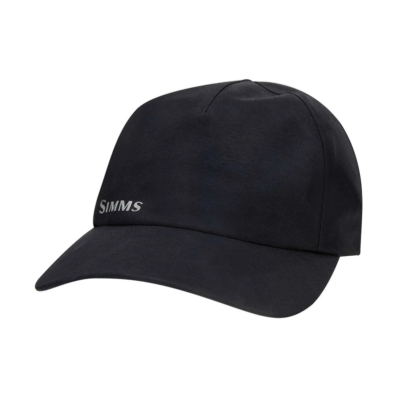 Simms Gore-Tex Rain Cap|S/M|L/XL|Black|Steel