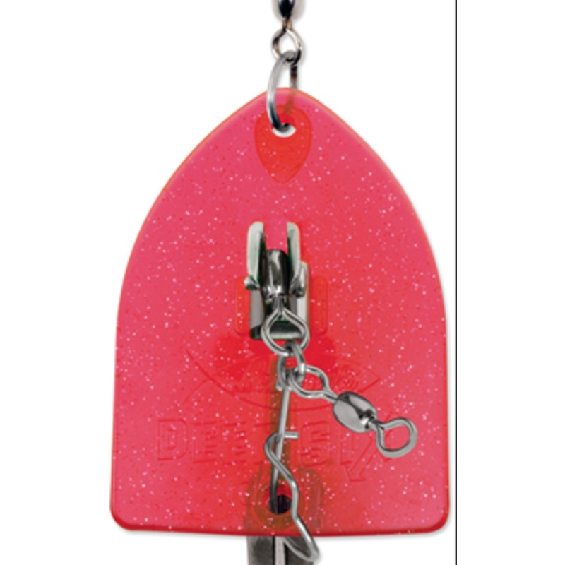 Luhr Jensen Deep Six||000||1||2|Pink Crystal|Chartreuse Crystal|Silver