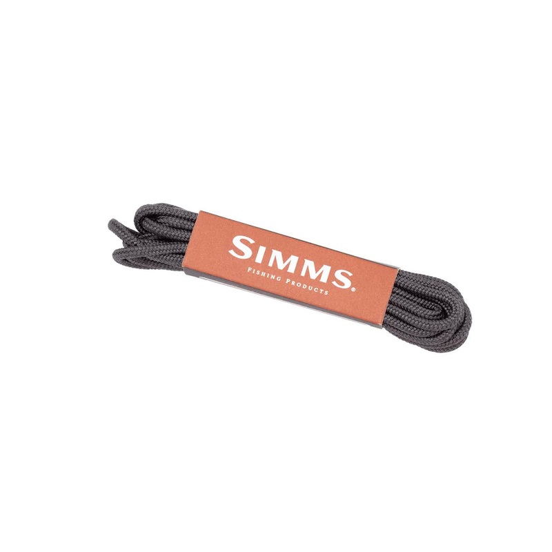 Simms Replacement Laces|Black|Pewter|Simms Orange