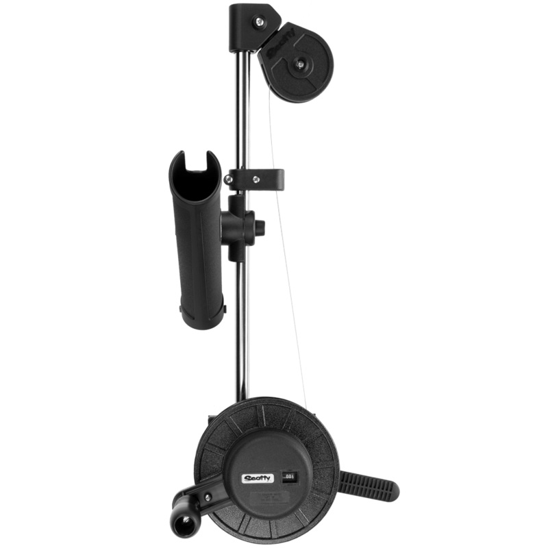 Scotty 1050 Depthmaster Compact Manual with Rod Holder