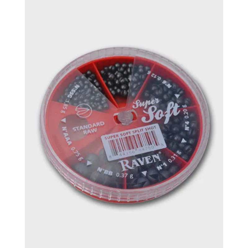 Raven Super Soft Split Shot – Dial Pack