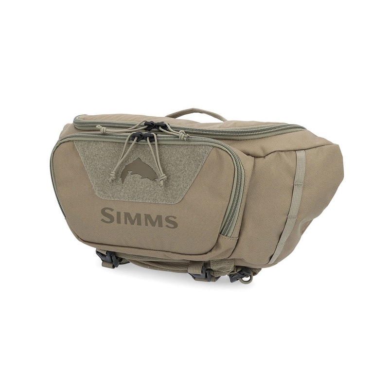 Simms Tributary Hip Pack|Tan|Woodland Camo|Regiment Camo Olive Drab|Basalt