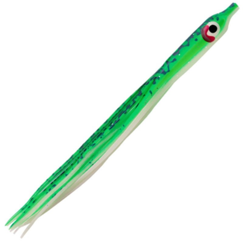 Yamashita Needlefish – 5 Pack|Glow Green Spatter back|Army Truck Glow|Purple Haze Ultra Violet Purple|Solid Glow|Glow Mother of Pearl|Glow Chartreuse Spatter Back|UV Purple Spatter Back|Pink|UV Pink Spatter Back|Translucent Green Blue Black|Pink Green Bla