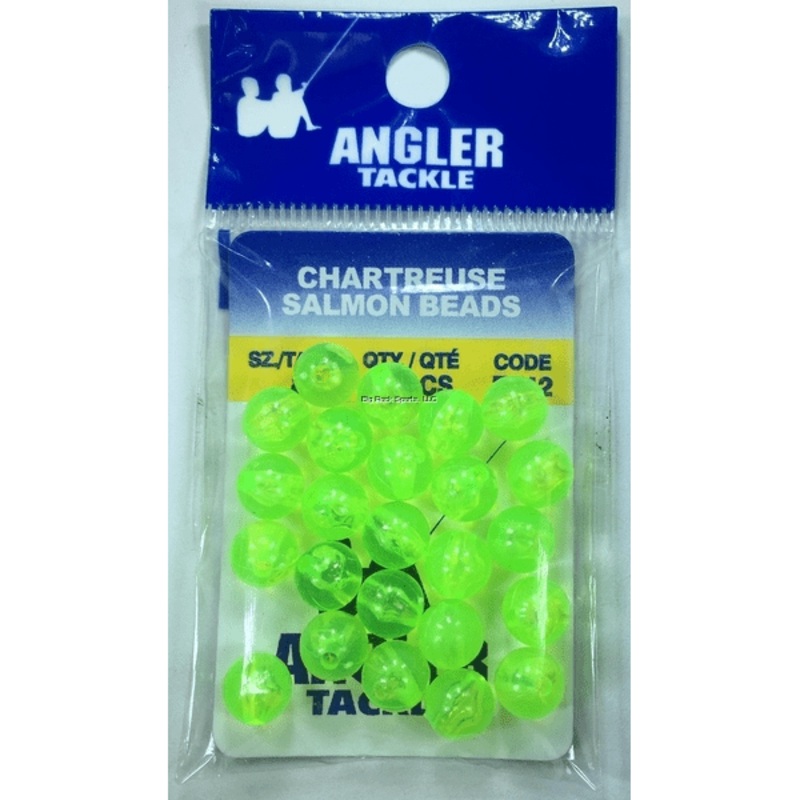 Angler F142 Chartreuse Beads||10 (14 pk)||8 (24 pk)||5 (30 pk)||6 (30 pk)