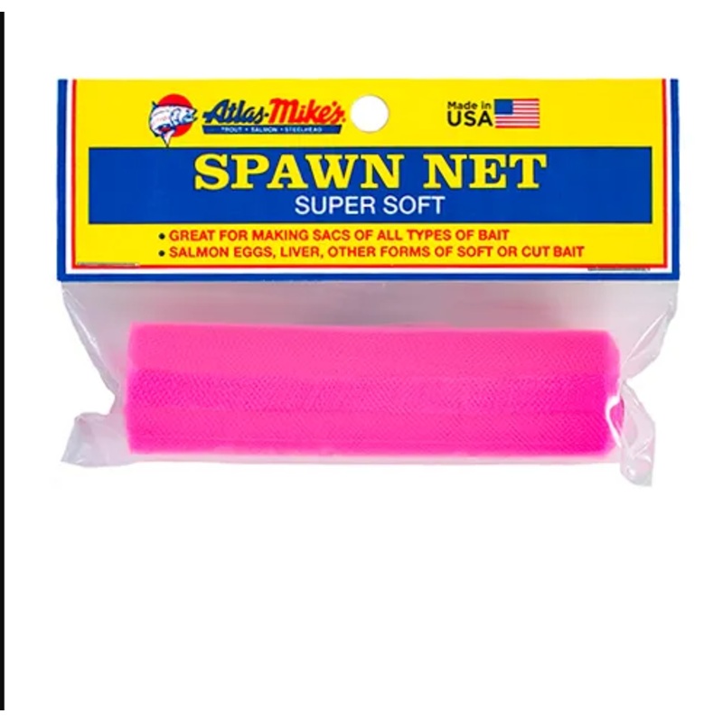 Atlas Spawn Net 3 x 16′  Roll|Chartreuse|Orange|Pink|Red|White