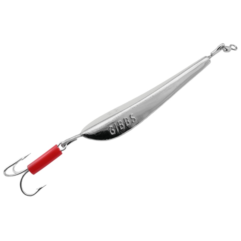 Gibbs Cod Jig||94, 2 oz, 57 g||96, 4 oz, 114 g||97, 6 oz, 170 g||98, 8 oz, 227 g||99, 12 oz, 341 g||100, 16 oz, 454 g||126, 26 oz, 738 g