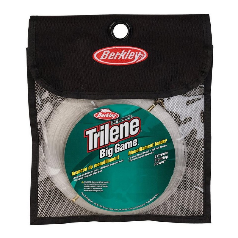Trilene Big Game Mono Leader|30lb|40lb|50lb|60lb|80lb|100lb|130lb|150lb|200lb|250lb|300lb|400lb