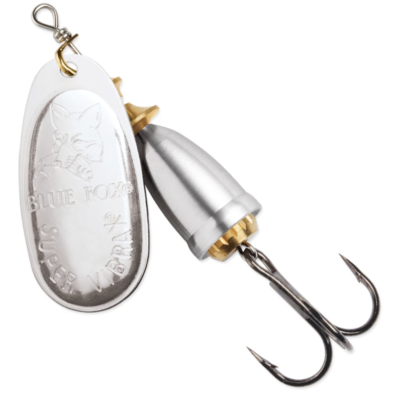 Blue Fox Classic Vibrax||1||2||3||4||5|Silver / Silver|Silver / Chrome Blue|Gold / Gold|Copper / Copper|Silver / Fl Yellow|Silver / Fl Red|Silver / Fl Green|Silver / Hot Pink|Silver / Purple|Rainbow Trout|Gold / Fl Red|FireTiger / FireTiger|Black / Chartr