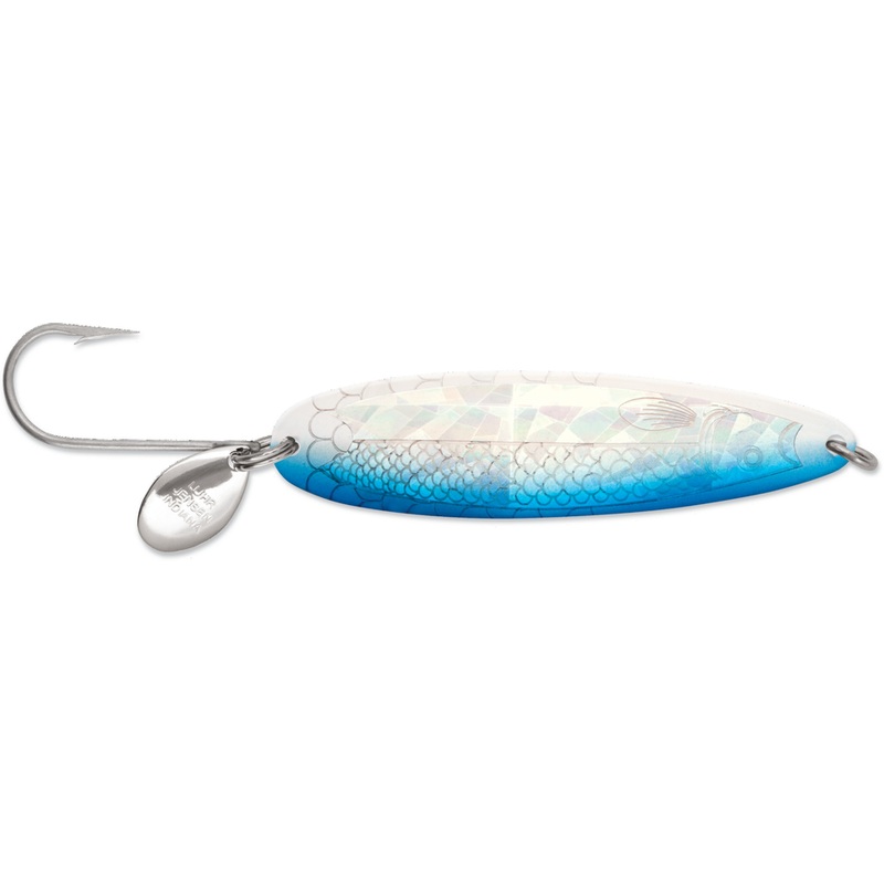 Luhr Jensen Coyote Spoon||5|Live Image / Neon Blue Side Stripe|Live Image / Neon Green Side Stripe|Black Reflex Glow Back|Blue Reflex Glow Back|Sardine Glow Back