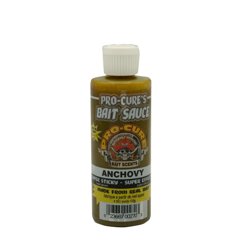 Pro Cure Bait Sauce 4 oz|Anchovy|Herring|Kokanee|Trout|Addicted Winter Chrome Blend