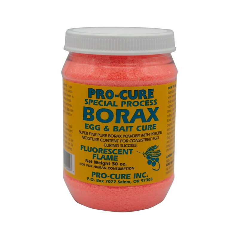Pro Cure Borax 30 oz|Fl Flame|Glo Pink|Glo Orange|Plain White|Rocket Red