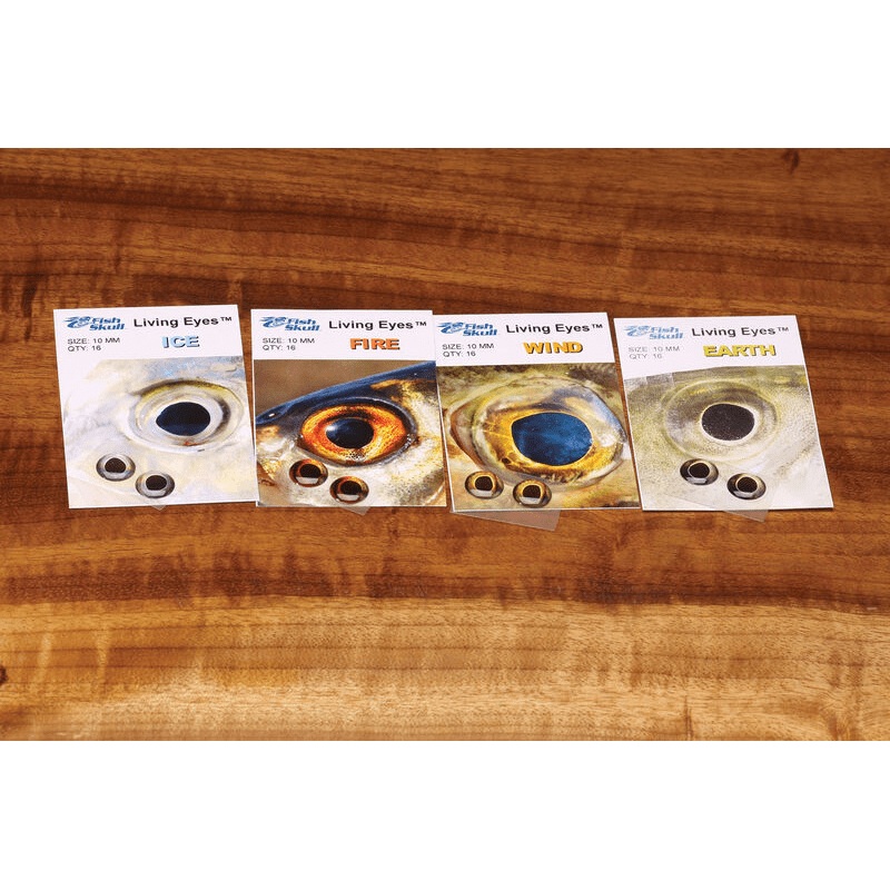 Fish-Skull Living Eyes|3 mm|4 mm|5 mm|6 mm|7 mm|8.5 mm|10 mm|15 mm|Golden Brown (Earth)|Golden (Wind)|Orange Red (Fire)|Silver (Ice)
