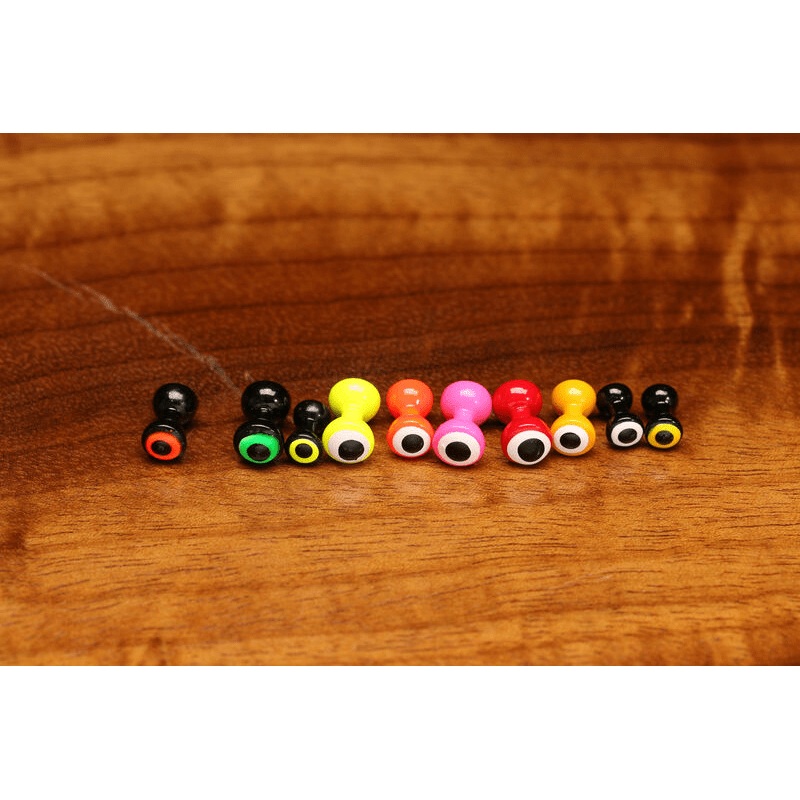 Hareline Double Pupil Brass Eyes