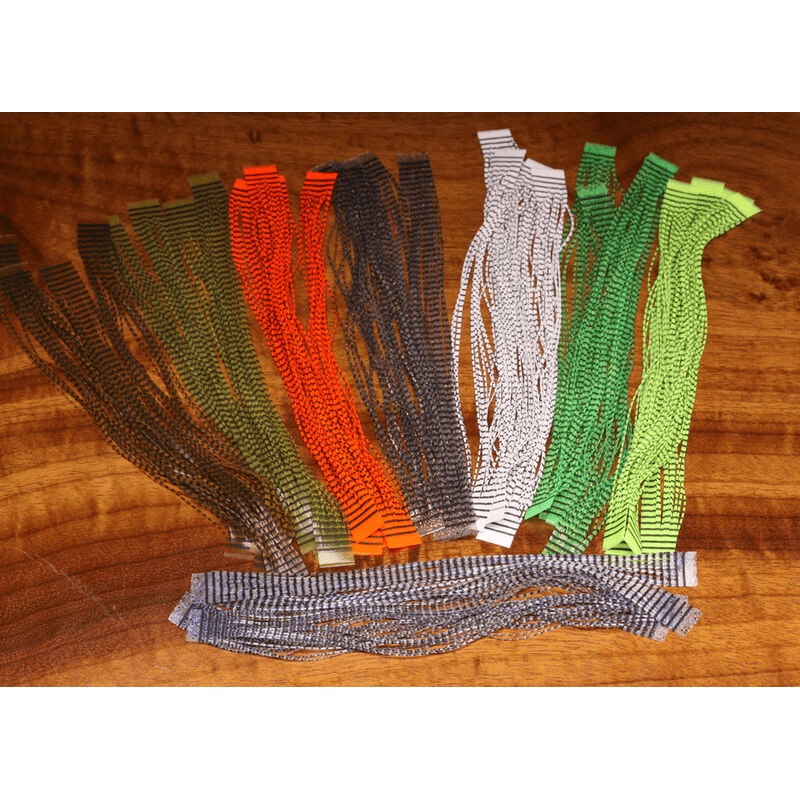 Hareline Grizzly Micro Legs||263 Olive||320 Rootbeer||377 White