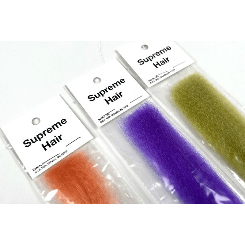 Supreme Hair||01 Black||02 Brown||03 White||04 Yellow||06 Red||07 Olive||08 Pink||09 Purple||13 Blue||14 Light Blue||15 Chartreuse||16 Smoke||17 Shrimp||19 Green Chartreuse||21 Tan||27 Gold