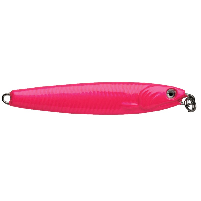 P-line Kokanator UV Jig|1/2 oz|3/4 oz|Cerise / Flo Orange|Solid Orange|Pink / Orange|Black Silver Belly|Blue Silver Black Dots|Glow Pink