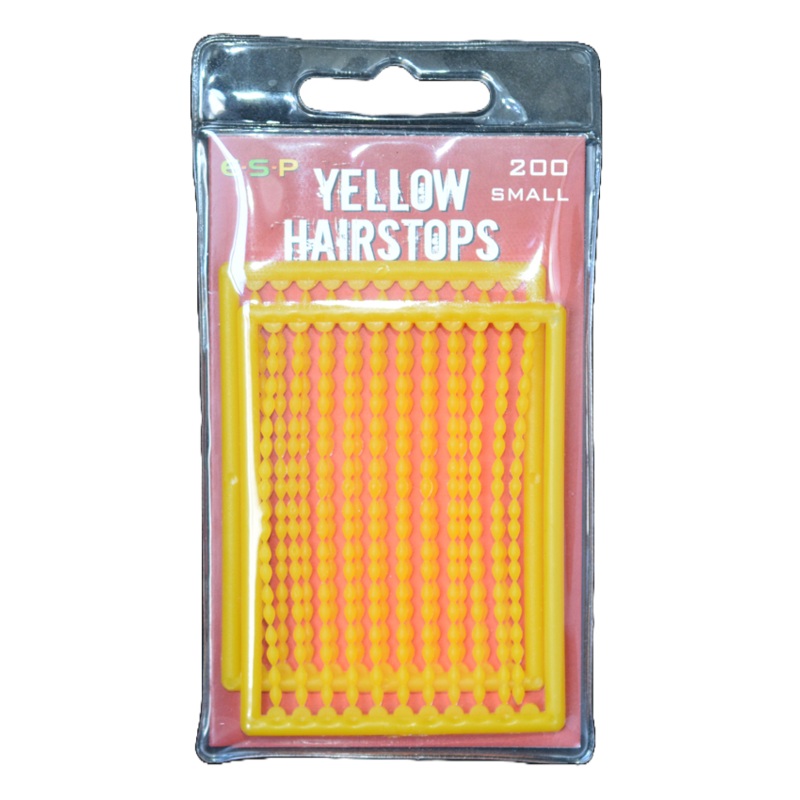 ESP Hair Stops|Small|Clear|Yellow