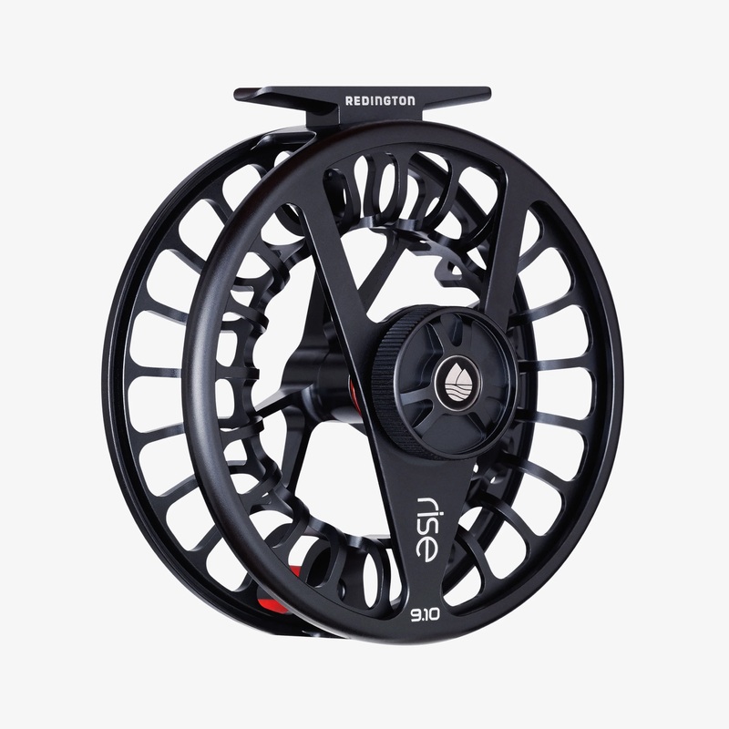 Redington Rise III Reel|3/4 wt|5/6 wt|7/8 wt|9/10 wt|Silver|Black