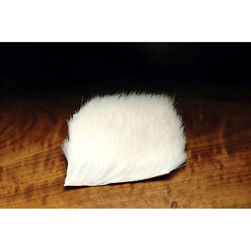 Hareline Calf Body Hair||377 White