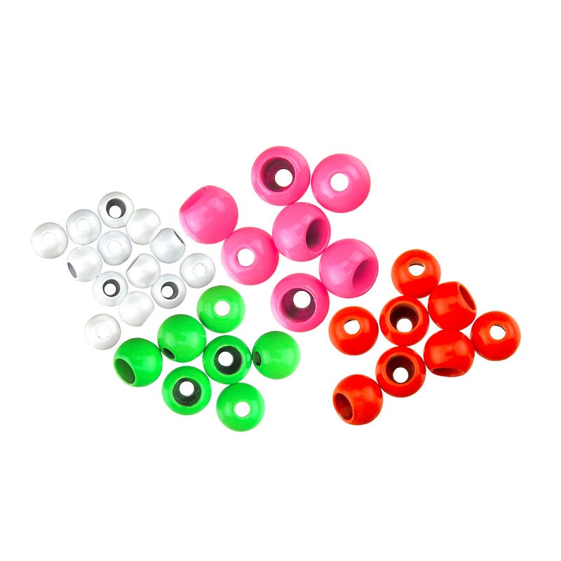 Hareline Hot Tungsten Beads|Polar White|1.5mm (1/16″)