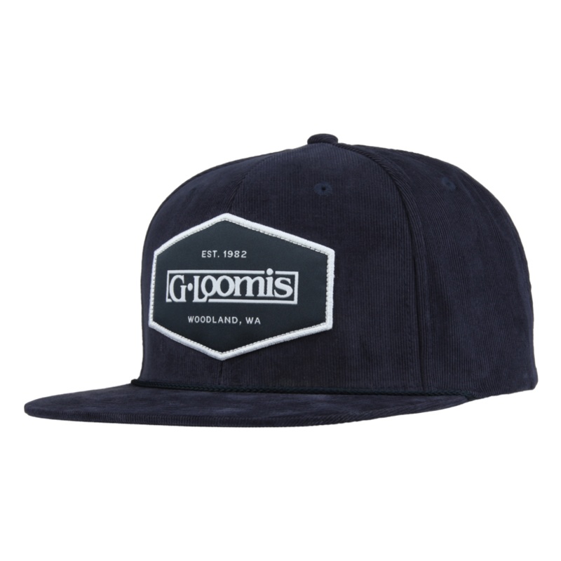 G. Loomis Rope Flatbill Cap|Navy|Olive