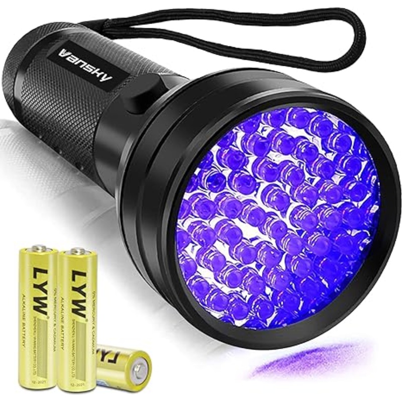 Vansky 51 LED UV Flashlight