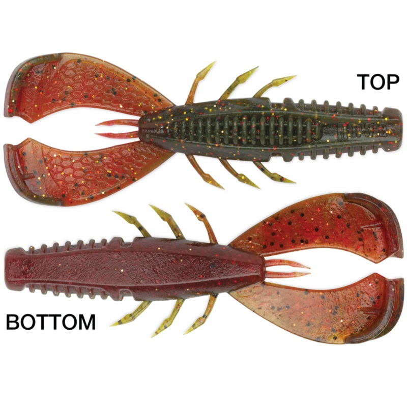 CrushCIty Cleanup Craw|Albino Pearl|Black Blue Flake|Chile Craw|Green Pumpkin Magic