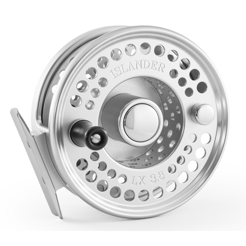 Islander LX Fly Reel|3.4|3.6|3.8|4.0|4.5|Black|Blue|Bronze|Clear|Gold|Magenta|Red