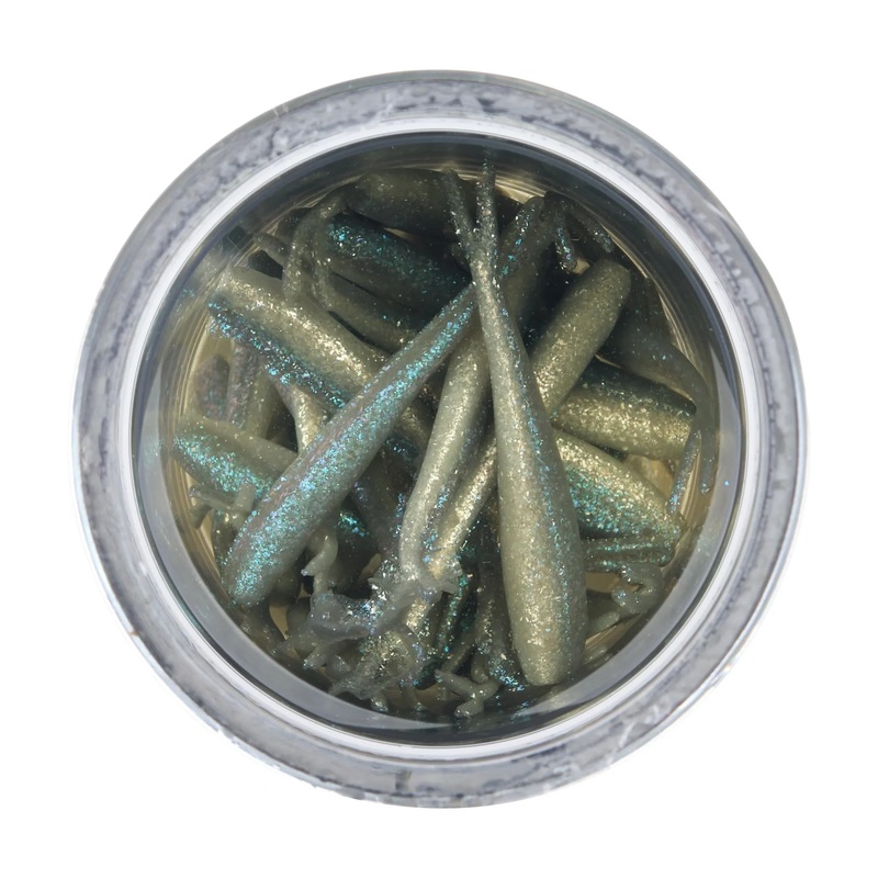 Berkley Gulp Alive 1 Minnow|Chartreuse Shad|Rainbow Trout|Black Shad