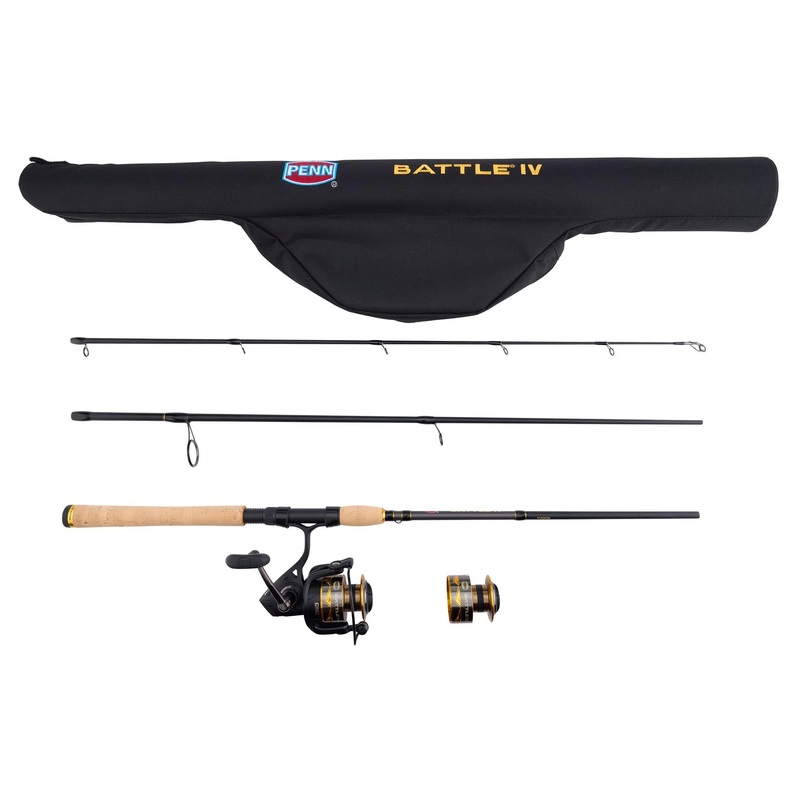 Penn Battle IV Travel Spinning Combo