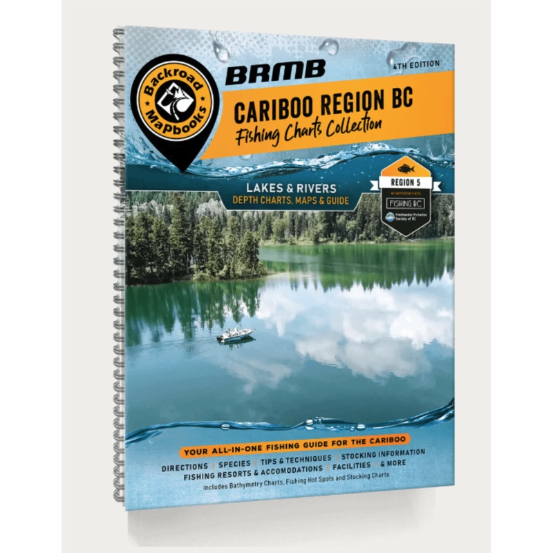 BRMB Fishing Mapbooks – Spiral Bound