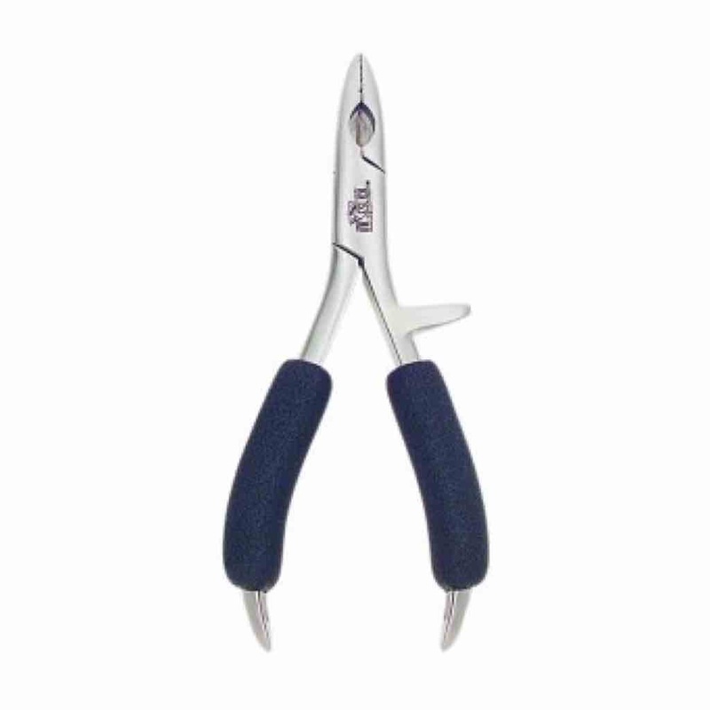 Dr. Slick Bullet Head Plier|5-1/2″, w/ Cutter, Foam Grips, Satin, Straight|5-1/2″, Black, w/Side Cutter, Foam Grips, Straight