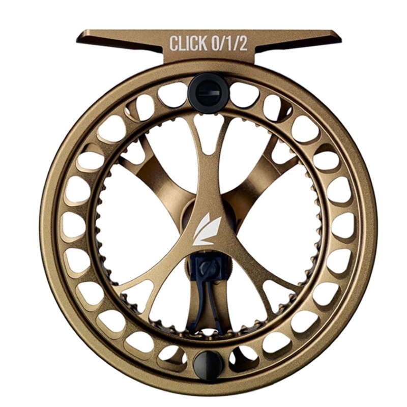 Sage Click Series Fly Reel|0/1/2 0-2 WT|3/4/5 3-5 WT|4/5/6 4-6 WT|Bronze|Stealth|Champagne