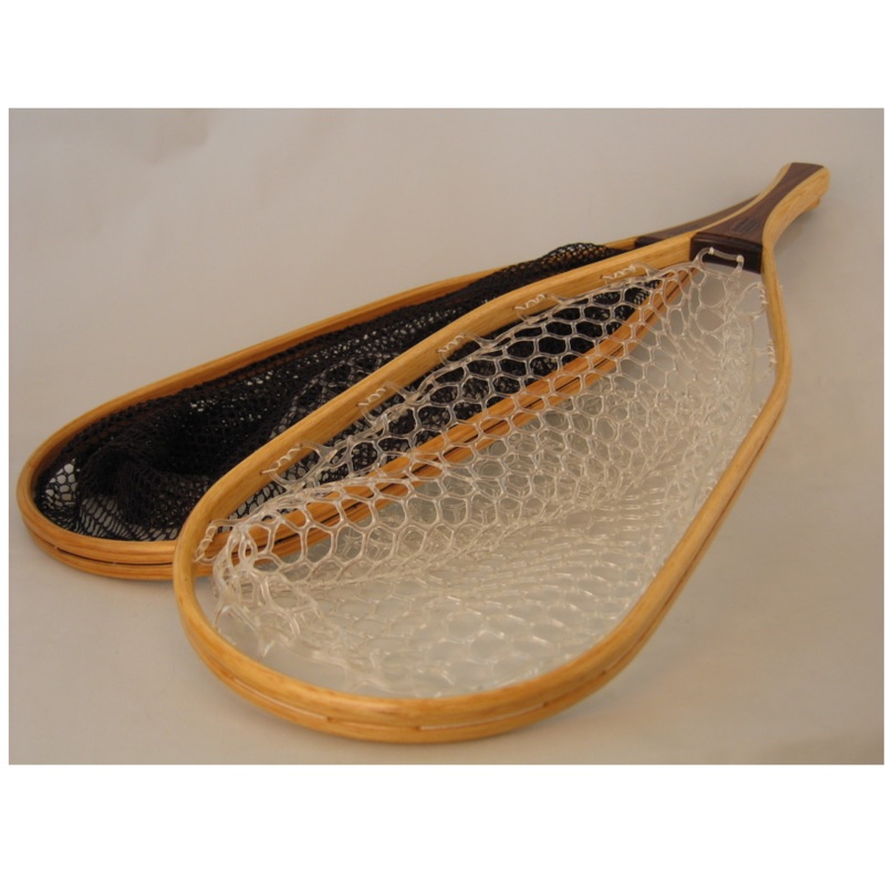 Wolf Moon Oxbow Net|OXW-RC: Ash/Black Walnut Grip/Rubber Sack|OXM-RC: Ash/Figured Maple Grip/Rubber Sack|OXM-10: Ash/Figured Maple Grip/Mesh Sack|OXW-10: Ash/Black Walnut Grip/Mesh Sack
