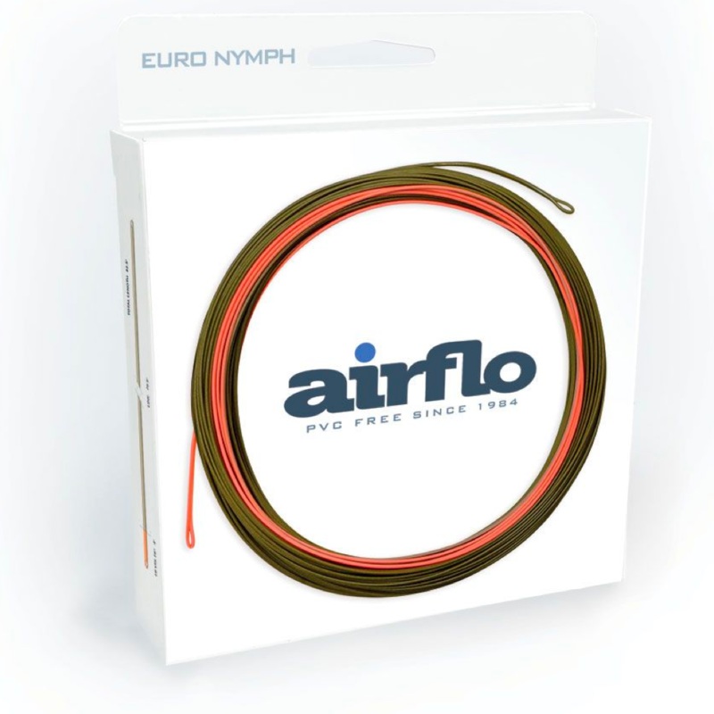 Airflo Euro Nymph Line|Brown/Orange|Clear