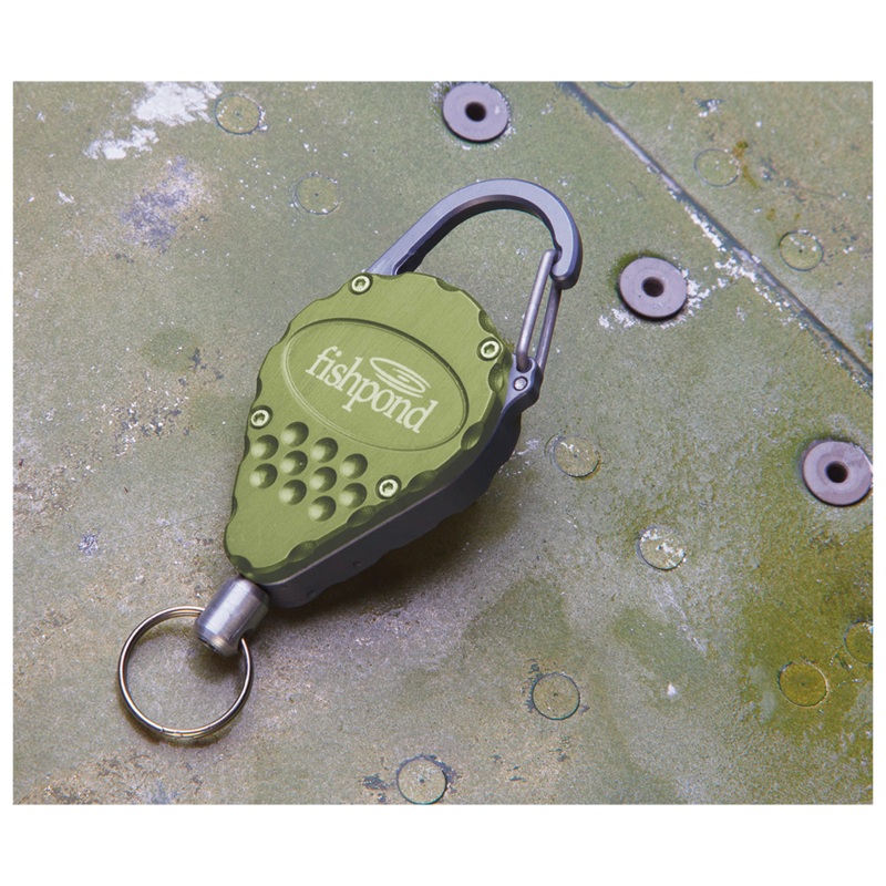 Fishpond Arrow Head Retractor|Moss|Blackrock