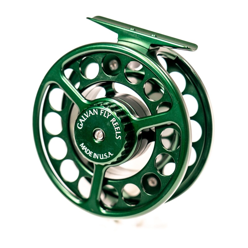 Galvan Rush Light Fly Reel|3|4|5|6|8|10|12|Black|Green|Clear|Blue|Burnt Orange
