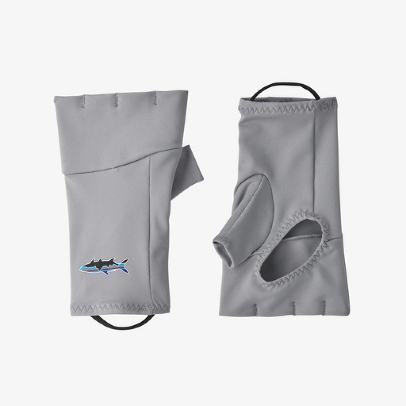 Patagonia UPF Sun Gloves|XS|Small|Medium|Large|XL|Salt Grey|Forever Grey