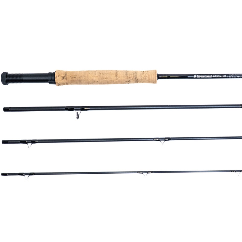 Sage Foundation Fly Rod|9′ 4wt 4pc|9′ 5wt 4pc|9′ 6wt 4pc|9′ 7wt 4pc|9′ 8wt 4pc|9′ 9wt 4pc|10′ 7wt 4pc|9′ 6wt 4pc Fighting Butt