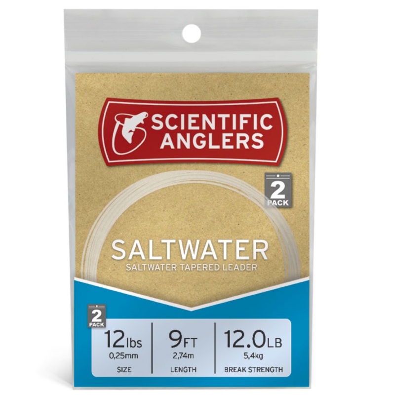 Scientific Anglers Saltwater Nylon Leaders 2-Pack