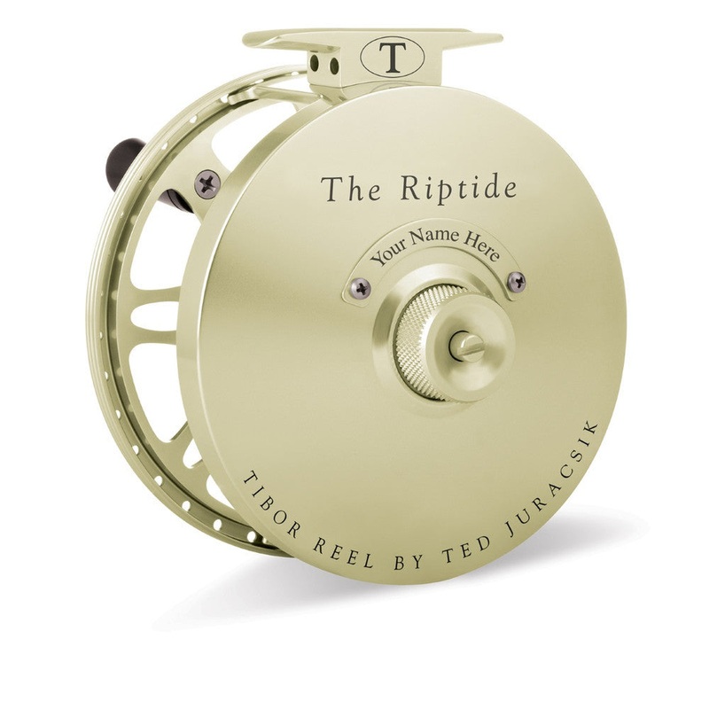 Tibor Riptide Fly Reel|Frost Black|Satin Gold|Royal Blue|Jet Black|Aqua|Crimson|Sunset Orange|Graphite Grey|Frost Silver|Lemon Lime