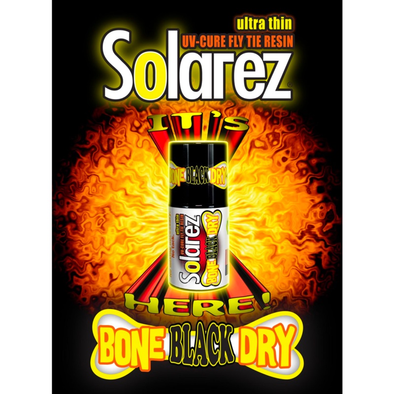 Solarez Bone-Dry Black Ultra Thin UV Resin